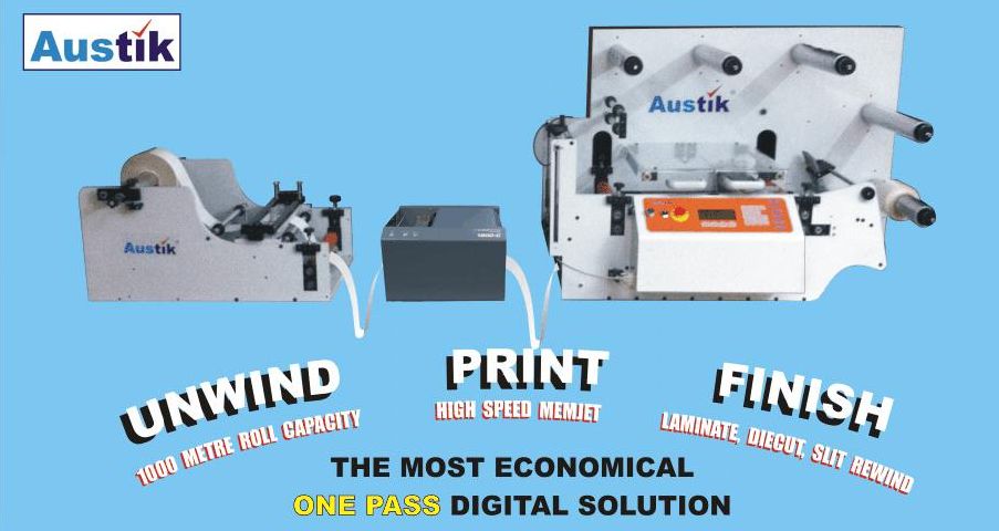 Austik Diamond 13 in-line with Memjet label printer